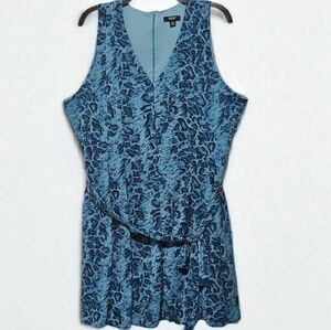 Simply Vera VeraWang.Sleeveless V-neck mini dress Size XXL.